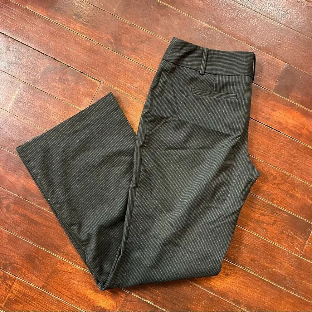 Apt. 9 Black Pinstripe Trousers